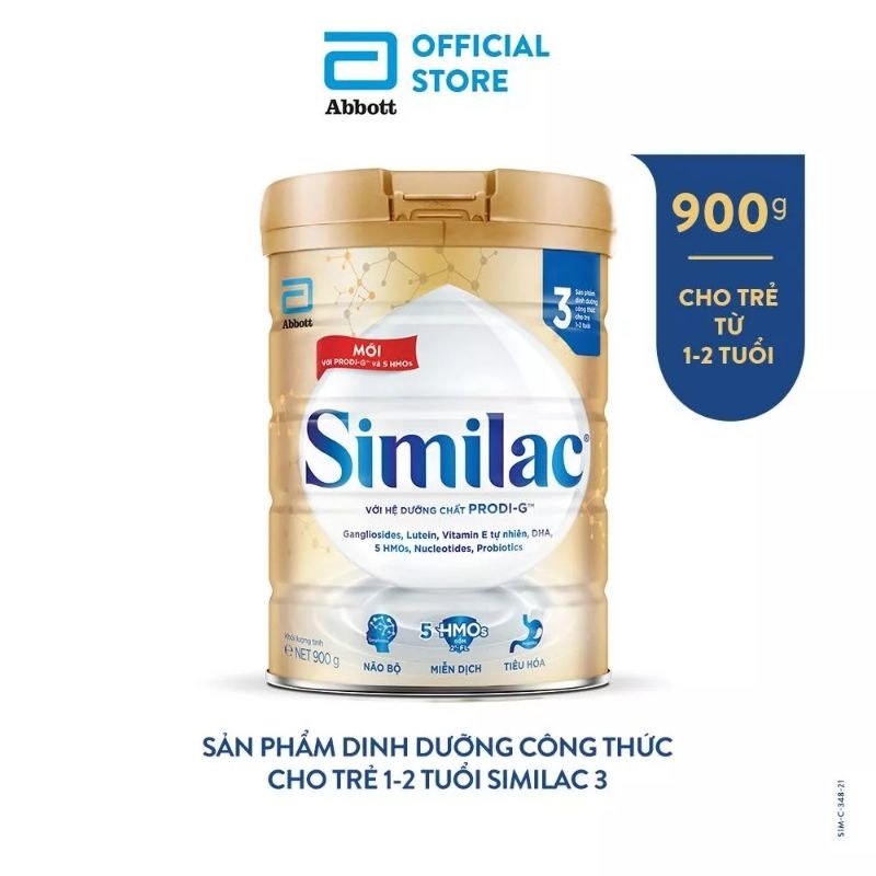 Sữa bột SIMILAC 3. 900G (hsd T2/2025)