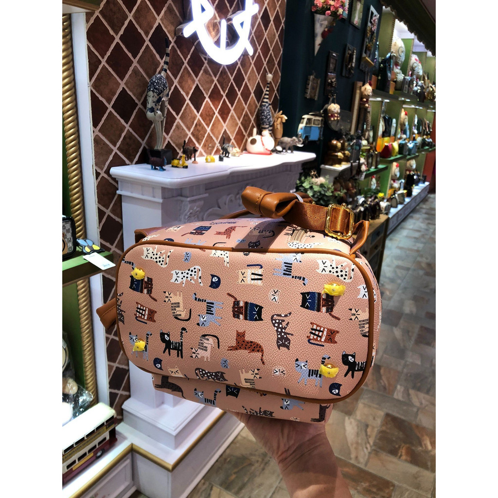 Balo Túi Xách Hàng Hiệu Nữ Thời Trang SAMMAO & CREAM BEAR Chính Hãng M1437-3