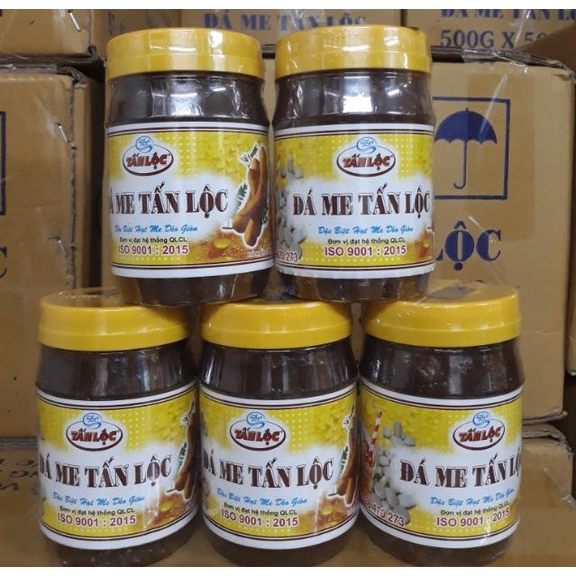 - Đá Me TẤN LỘC hộp 900g Hạt Dẻo siêu ngon DÙNG PHA CHẾ ME ĐÁ GIẢI KHÁT, XÀO ƯỚP SỐT ME- Bách hóa nguyên liệu