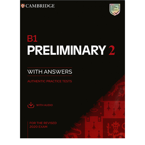 PET B1 PREMILINARY 2 & AUDIO