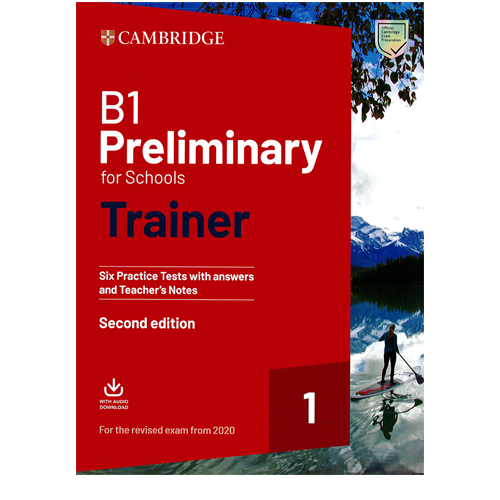 PET B1 PREMILINARY TRAINER 1 & AUDIO