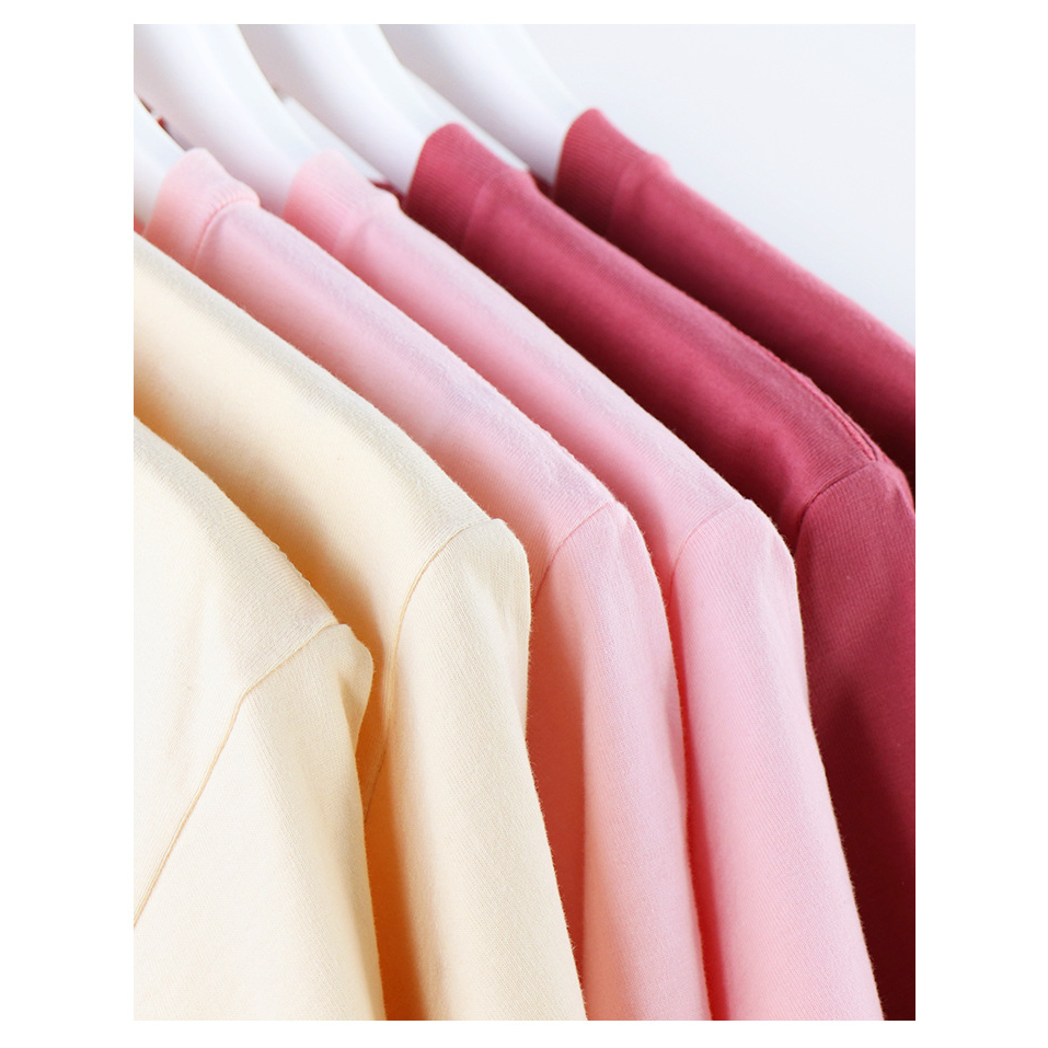 250G Áo thun Mynimal BST "Màu Nóng" chất vải 100% Cotton cao cấp - Áo phông Unisex định lượng 250gsm mùa Hè 2022