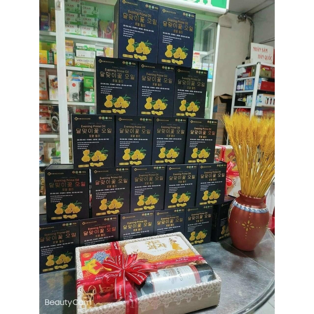 Viên uống đẹp da ROYAL JELLY EVENING PRIME OIL (HOA ANH THẢO) | BigBuy360 - bigbuy360.vn