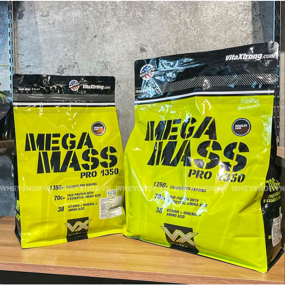 Sữa dinh dưỡng tăng cân VitaXtrong Mega Mass 12Lbs