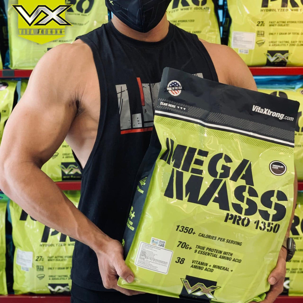 Sữa dinh dưỡng tăng cân VitaXtrong Mega Mass 12Lbs