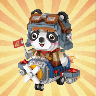 Mô Hình Lắp Ráp 3d Mini Cute Đồ Chơi Lắp Ghép Xếp Hình Động Vật Cho Bé Trai Bé Gái