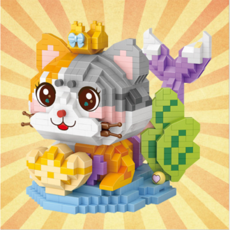 Mô Hình Lắp Ráp 3d Mini Cute Đồ Chơi Lắp Ghép Xếp Hình Động Vật Cho Bé Trai Bé Gái