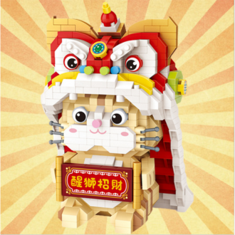 Mô Hình Lắp Ráp 3d Mini Cute Đồ Chơi Lắp Ghép Xếp Hình Động Vật Cho Bé Trai Bé Gái