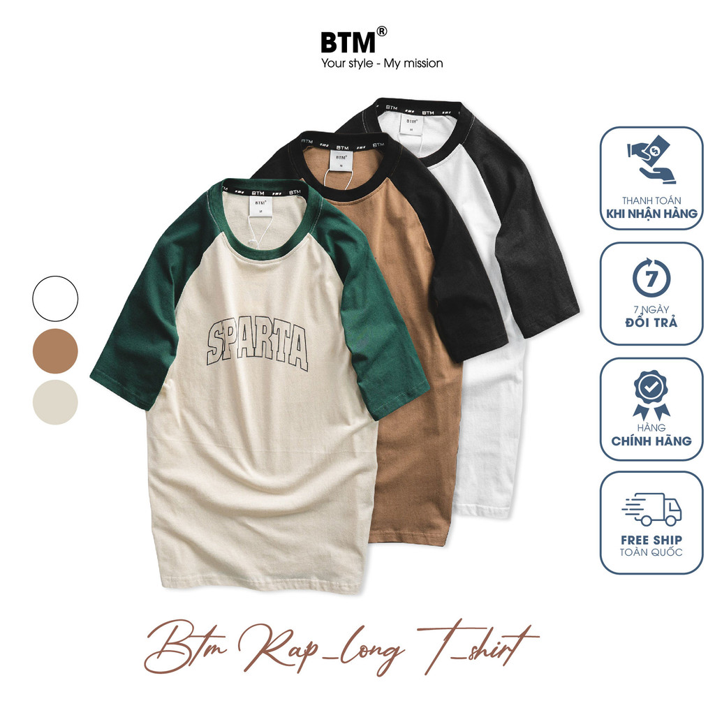 ÁO THUN CỘC TAY BTM RAP-LĂNG - 8.551 - BTM studios