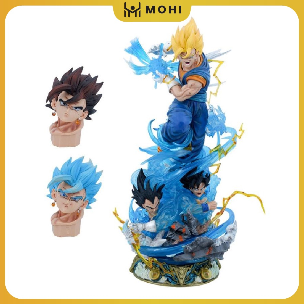 Mô hình Vegito, figure Vegito cực đẹp cao 45cm, có đèn LED, full BOX, mô hình Dragon Ball