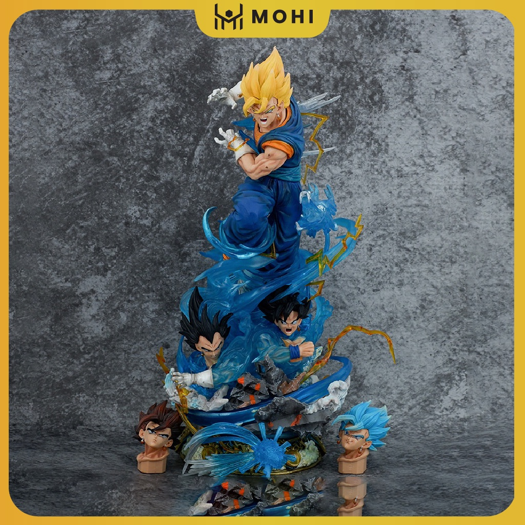 Mô hình Vegito, figure Vegito cực đẹp cao 45cm, có đèn LED, full BOX, mô hình Dragon Ball