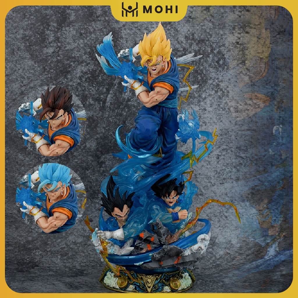 Mô hình Vegito, figure Vegito cực đẹp cao 45cm, có đèn LED, full BOX, mô hình Dragon Ball