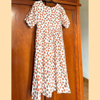 Thanh lý đầm váy hoa nhí phong cách tiểu thư sang trọng kiểu cách thanh lí chân đầm váy vintage hoa nhí retro boho