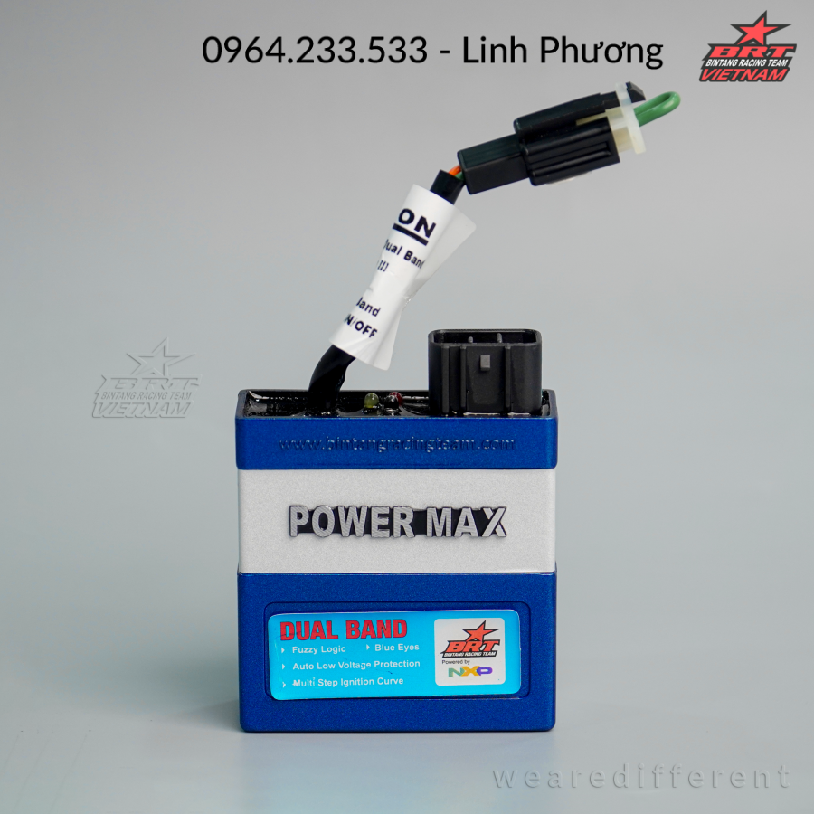 Hàng chính hãng BRTCDI00231 CDI Powermax Dual band TR Satria120 (Xì Po)