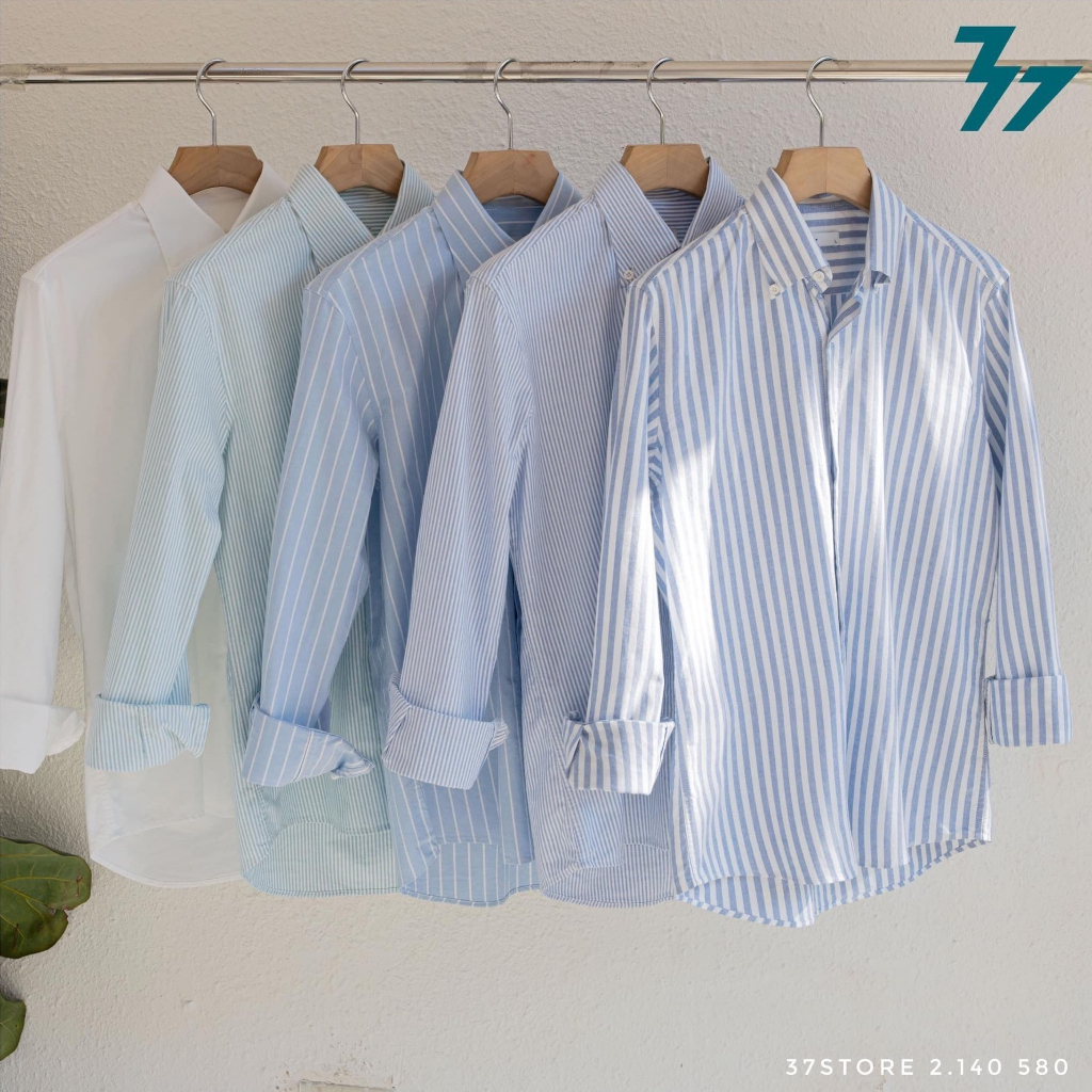 Mẫu Sơ mi cao cấp - Chất liệu cotton mềm mịn, thoáng mát, thấm hút mồ hôi, không ra màu,đa phong cách