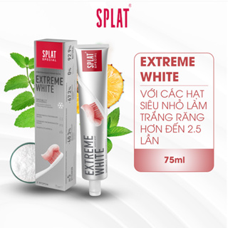 Kem Đánh Răng Làm Trắng Răng SPLAT Extreme White Special Chứa Các Hạt Siêu