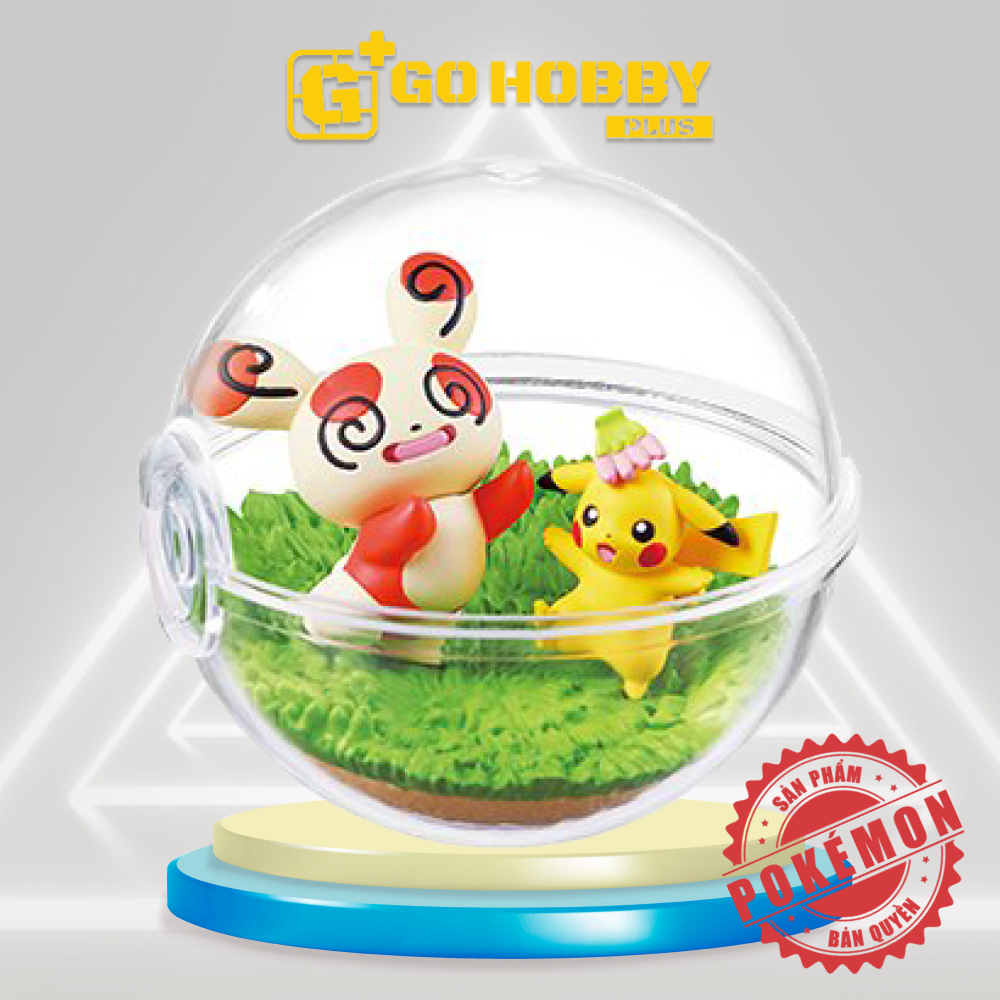 REMENT | POKÉMON Terrarium Happy Mainichi full (6 set) | Đồ chơi mô hình