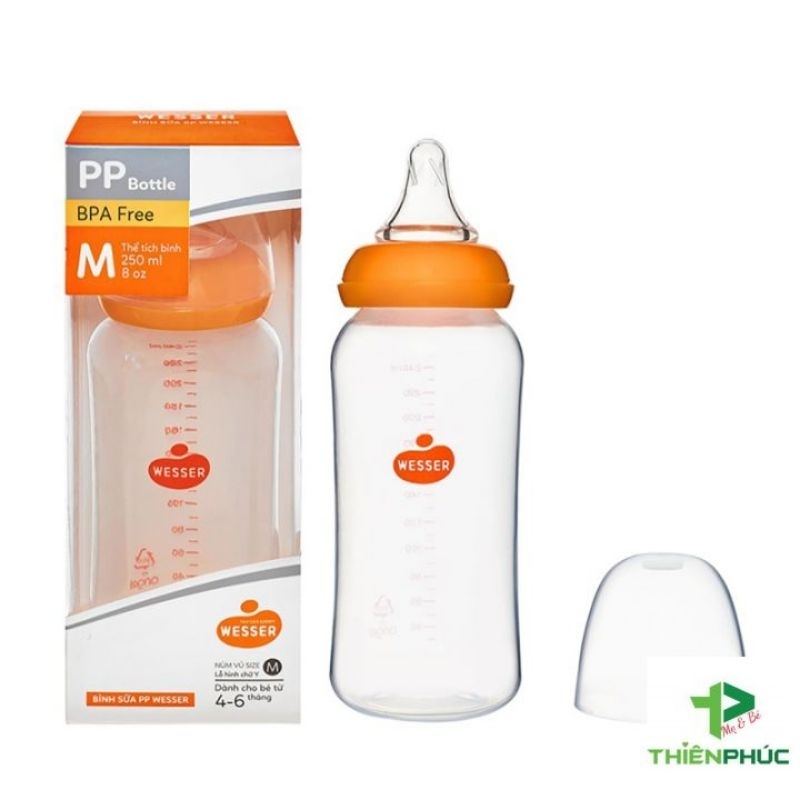 Bình sữa wesser PP 250ml