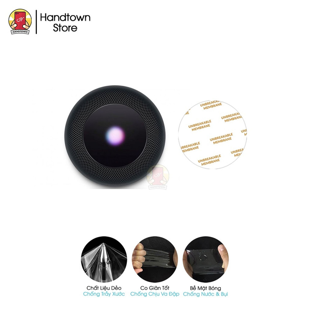 Combo 2 Miếng dán PPF Bảo Vệ Loa Thông Minh HomePod Mini Cường Lực Dẻo 4 lớp Handtown