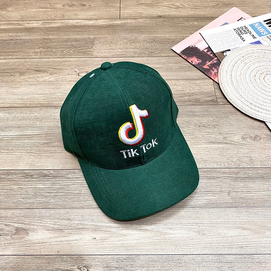 Mũ lưỡi trai unisex thêu logo phối chữ hottrend - NN53