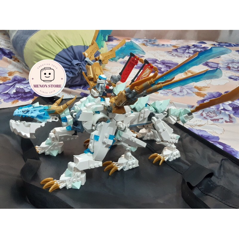 Đồ chơi lắp ráp Ninja Go 7106 67003 71786 Rồng băng của Zane - Xếp hình thông minh