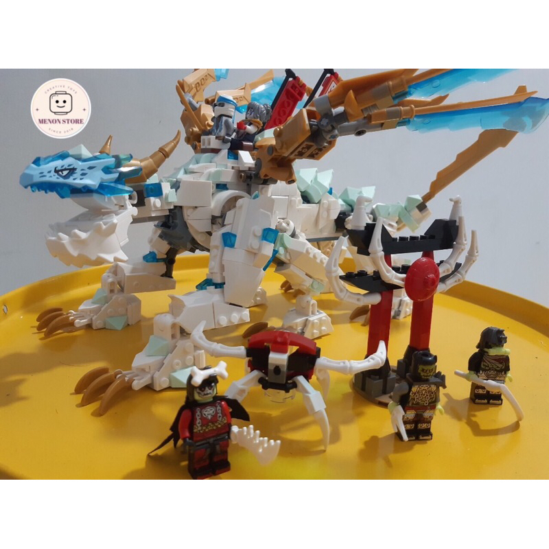 Đồ chơi lắp ráp Ninja Go 7106 67003 71786 Rồng băng của Zane - Xếp hình thông minh