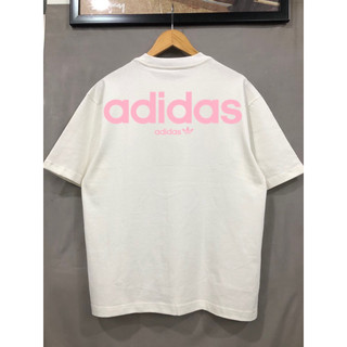 Áo thun ADIDAS logo cute cặp đôi, áo phông cotton 2 chiều cao cấp 100%