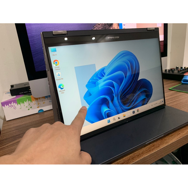 Laptop Asus Vivobook Flip TP3402Z Core i7-12700H, 24gb ram, 1tb SSD NVME, màn 14inch Cảm ứng gập 360 độ