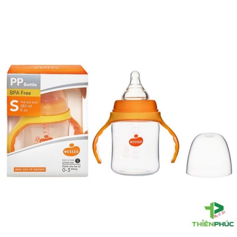 Bình sữa wesser PP 180ml