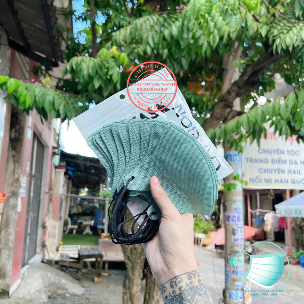Khẩu Trang 5D MẦU THÁI LAN,5D MASK CAREION Kháng Khuẩn,nhiều Màu Lạ Siêu Đẹp-khautrangxanh