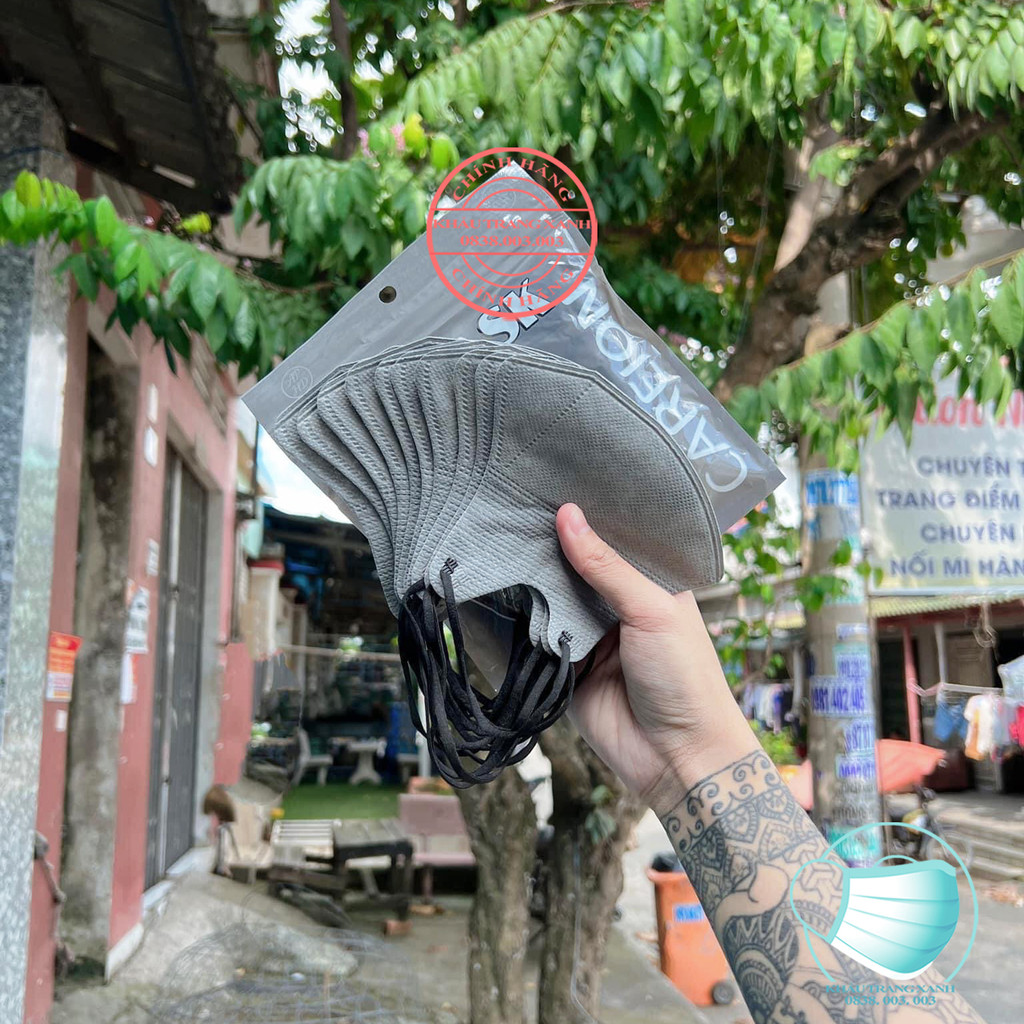 Khẩu Trang 5D MẦU THÁI LAN,5D MASK CAREION Kháng Khuẩn,nhiều Màu Lạ Siêu Đẹp-khautrangxanh