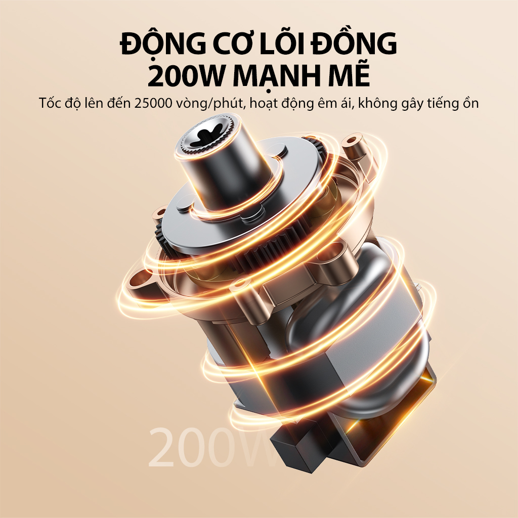 Máy xay Samono SW-C200 mini đa năng hình con vịt công suất 200W xay thịt tỏi ớt tiện dụng