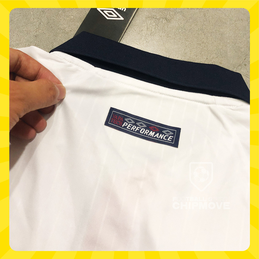 Bộ áo bóng đá thái lan Anh trắng 98 classic cap cấ[