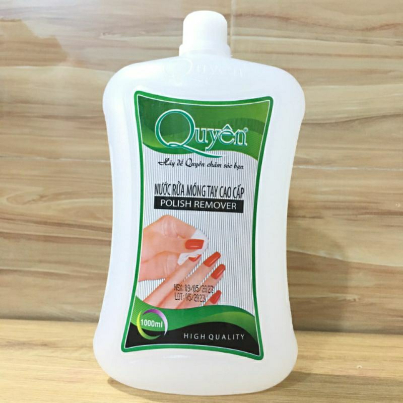 Nước rửa móng tay cao cấp Quyên 1000ml