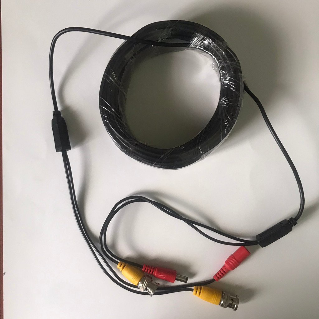 Cáp 20M CÓ Jack BNC Và Jack Nguồn Cho Camera