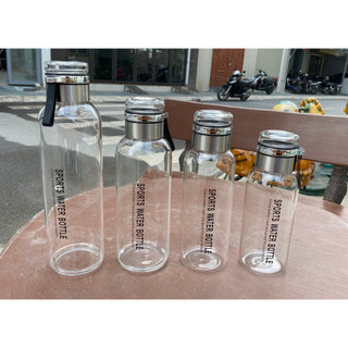 Bình thể thao dung tích lớn 1000ml/ 1200ml/1500ml/2000ml có lõi lọc trà, có túi đeo