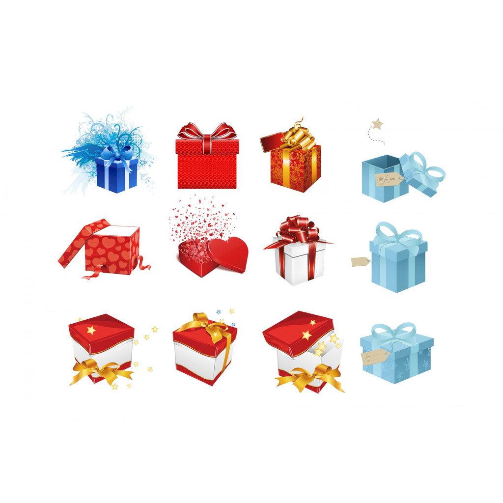 Hộp gói quà carton, quà tặng cho bé