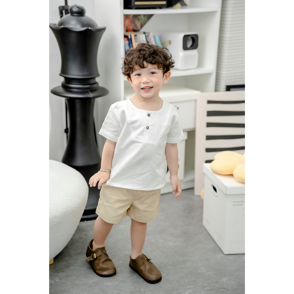 Quần Sooc Kaki Cho Bé Trai Bé Gái - ALMA PANTS - PAL014 - SAOLA KIDS CLOTHING