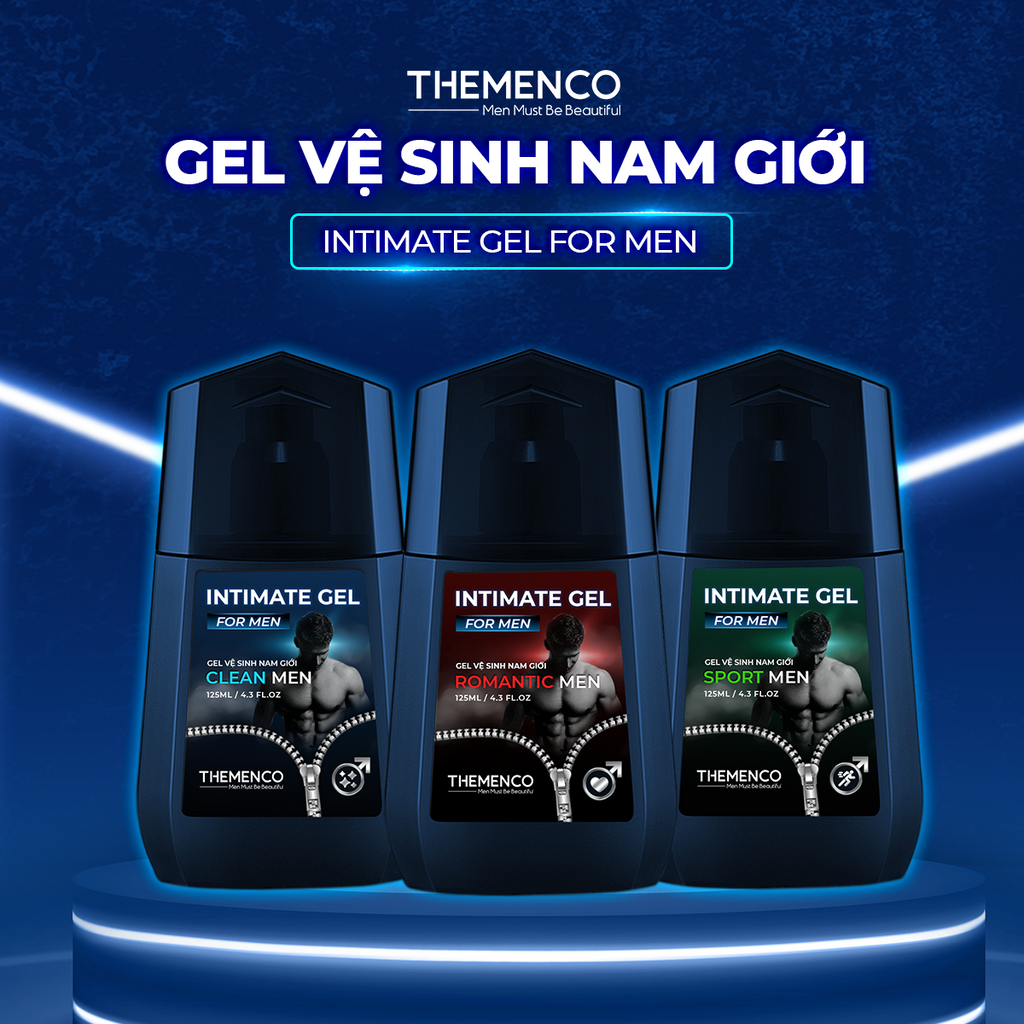 Dung Dịch Vệ Sinh Dành Riêng Cho Nam Giới Themenco Deluxe Shower For Men 125ml