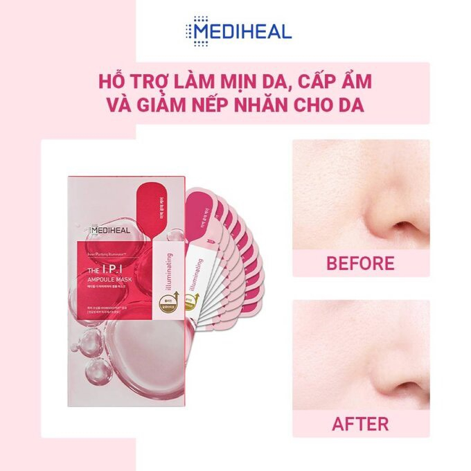 Mặt nạ Mediheal Ampoule Mask Moisturizing (4 mẫu)