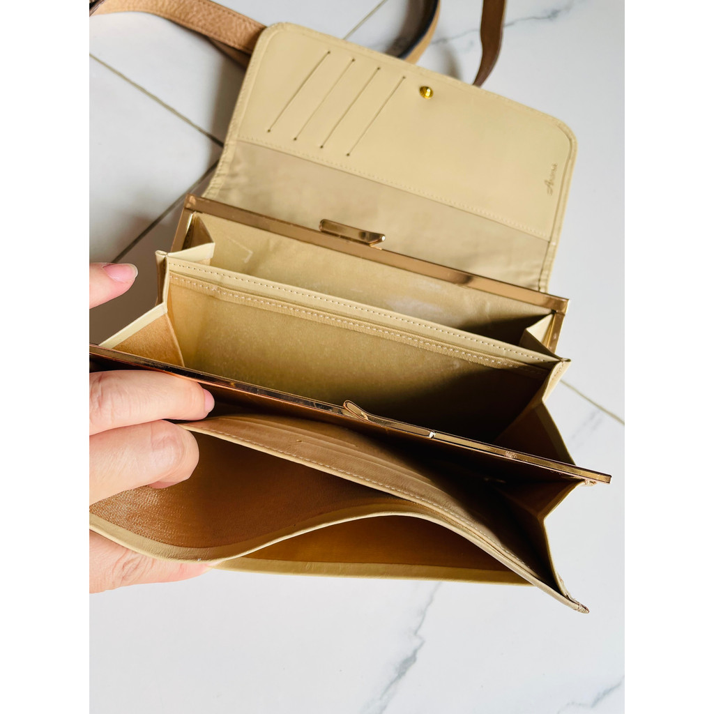 Ví si dài da thật Aroma