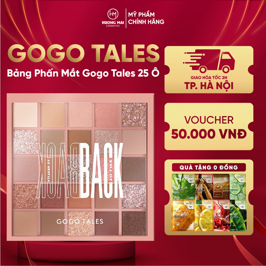 Bảng Phấn Mắt Gogo Tales 25 Ô