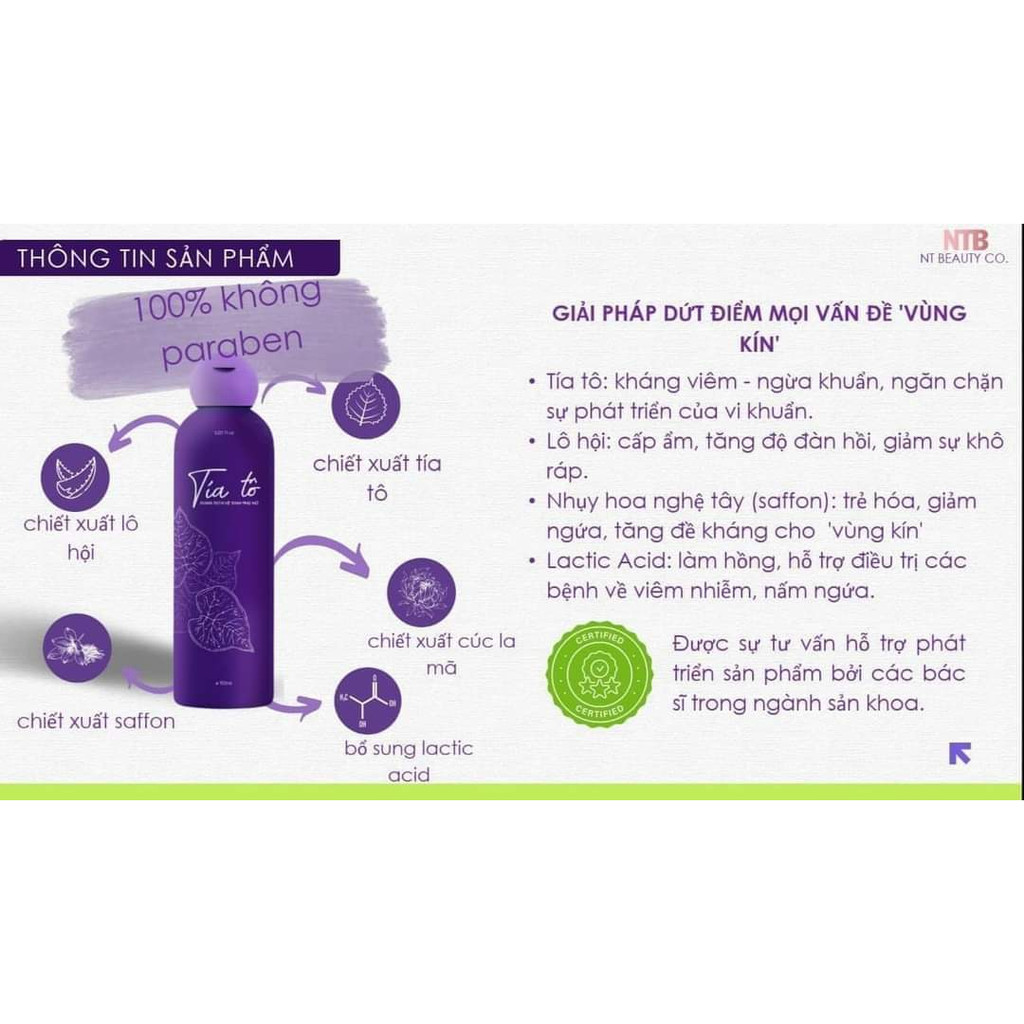 🍭 Chính Hãng Công Ty DDVS Tía Tô UME Ngọc Trinh