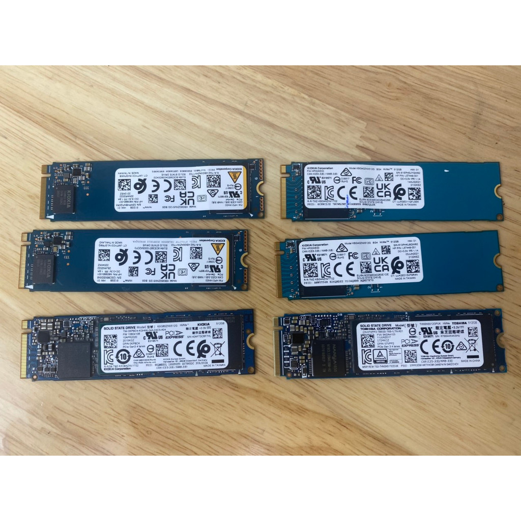 Ổ cứng SDD Nvme 512Gb tháo máy sức khỏe tốt