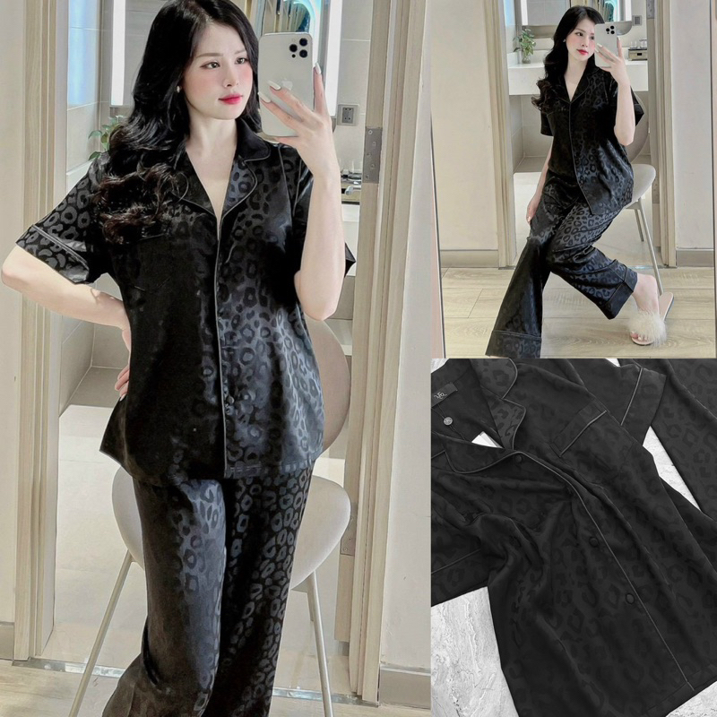 BỘ PYJAMA CỘC DÀI QUẢNG CHÂU CAO CẤP MÃ 2023-2205