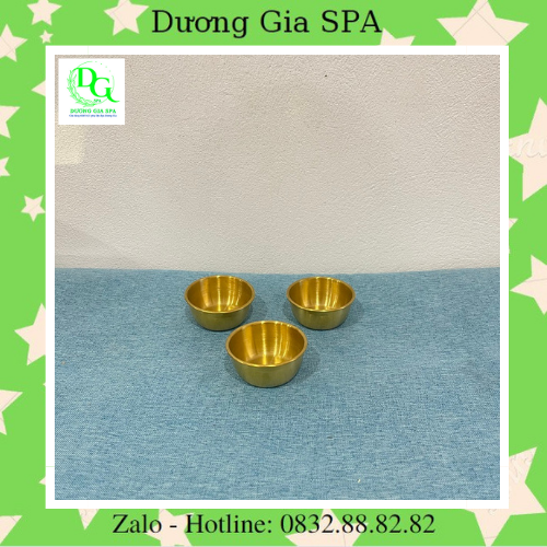 Chén mạ vàng (chén Spa) (6 x 2.5cm)