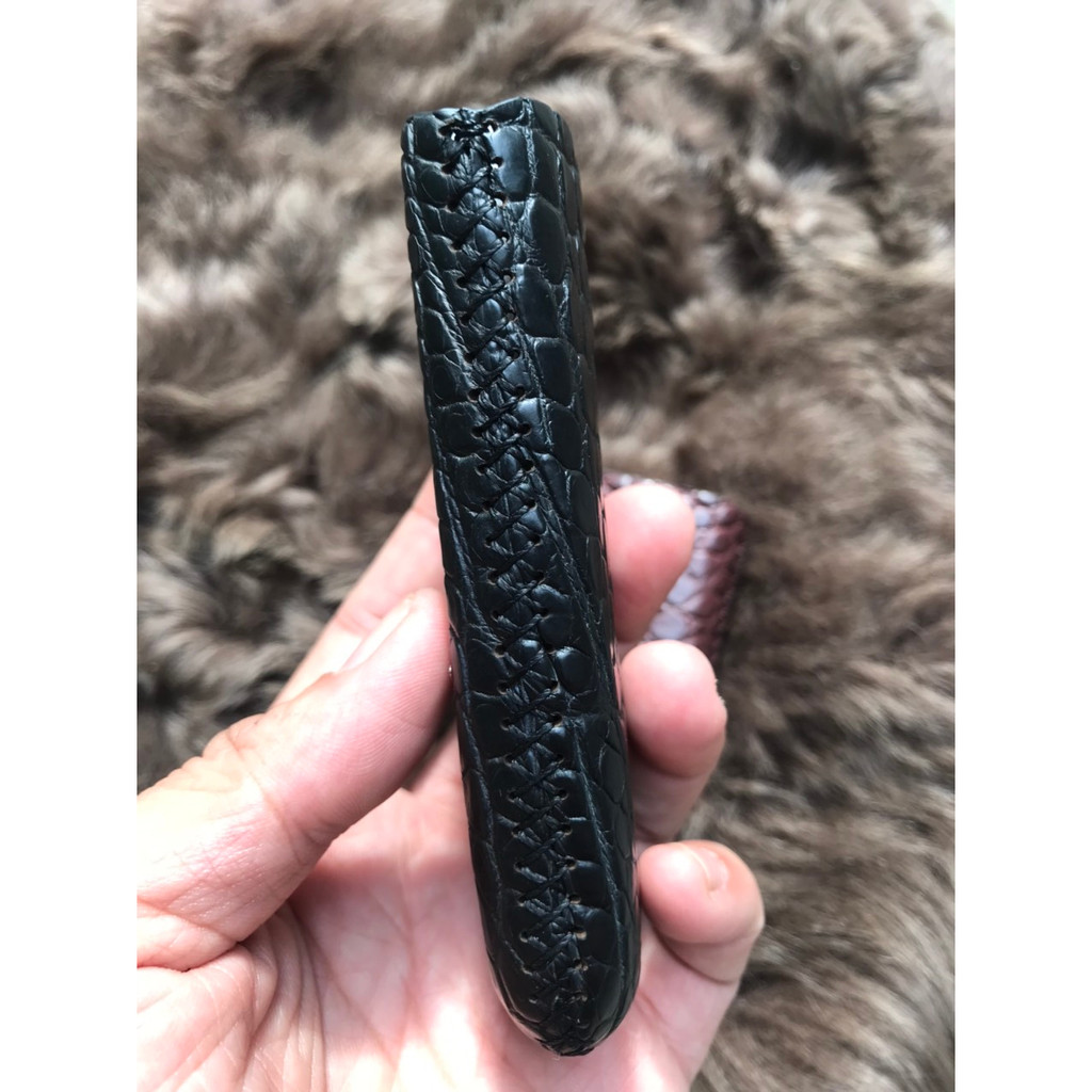 Bao da điện thoại Nokia 8800 Cá Sấu - Bao da cá sấu thật - Bao da dây rút trong Nokia 8800