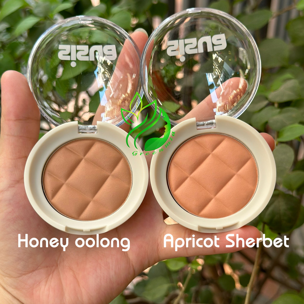 Má Hồng UNLEASHIA Nén Jelly SISUA Butter Waffle Dough Blusher 8g Strawberry Vanilla Apricot Sherbet Honey Oolong