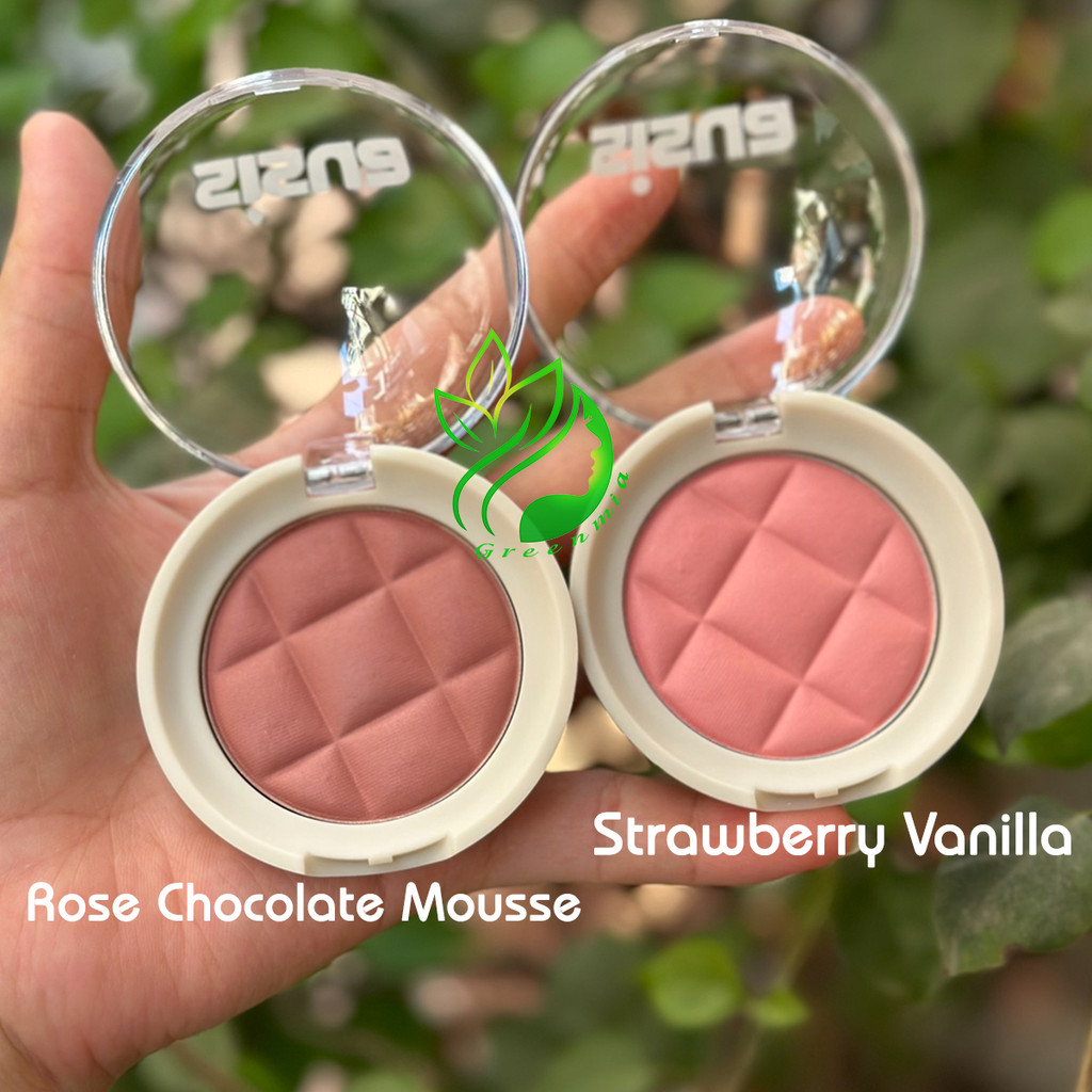 Má Hồng UNLEASHIA Nén Jelly SISUA Butter Waffle Dough Blusher 8g Strawberry Vanilla Apricot Sherbet Honey Oolong