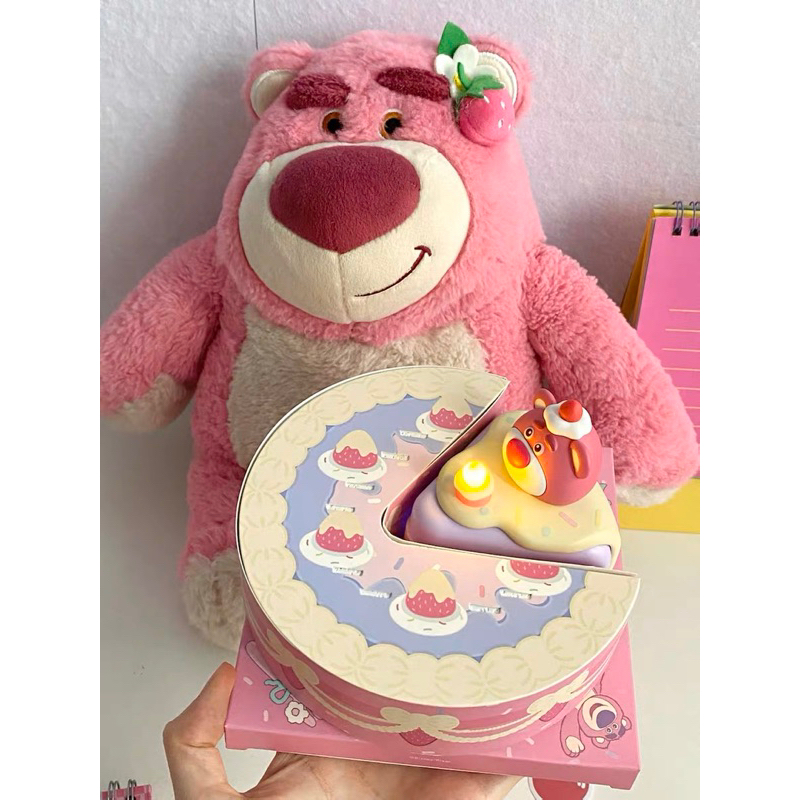 Loa Bluetooth  Gấu Dâu Losto Hình Bánh Sinh Nhật Siêu Cute